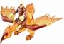 Ben 10 Alien Creatures - Heatblast w Heatblast Figure