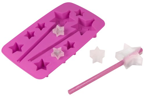 Fred Ice Princess Star-Shaped Ice Cube Tray with Straws