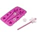 Fred Ice Princess Star-Shaped Ice Cube Tray with Straws