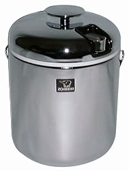 Zojirushi Deluxe Mini Ice Bucket, Chrome