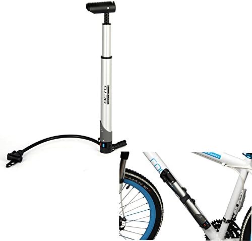 Aluminium Alloy Cycling Air Pump Bike Floor Type Pump Mini Portable Mountain Road Mtb Bicycle Tire Inflator