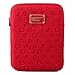 MARC by Marc Jacobs Stardust Logo Neoprene Tablet iPad Case Bag, Red Snapper