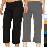 American Apparel Fine Jersey Yoga Capri Pant