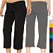 American Apparel Fine Jersey Yoga Capri Pant
