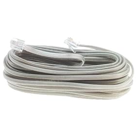 Click here to buy AT&T 15910 25-Foot Clear Line Cord - Satin Silver by AT&T.