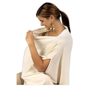 Busy Baby Wrap Nursing Cover - Color Black