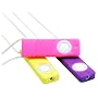XtremeMac iPod Shuffle TuffWrapz 3-Pack Set 1 (Bubble Gum, Grape, Lemon)