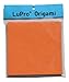 LuPro Japanese Stiff Solid Color Origami Paper (100 Sheets, 6x6 Inch) (Orange)