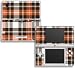 Copper Plaid Design Decorative Protector Skin Decal Sticker for Nintendo DSi