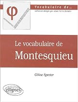 Le vocabulaire de Montesquieu