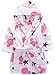 Boys & Girls Bathrobes, Plush Soft Coral Fleece Animal Hooded Sleepwear for Kids Star 18-24M