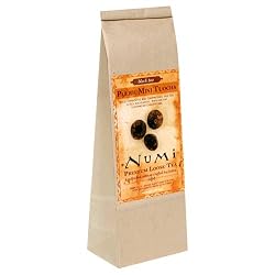 Numi Tea Puerh Tuocha, Loose Flowering Green Tea, 8 oz bag (Pack of 2)