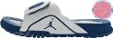 Men's Air Jordan Hydro V Sandal (White-Court/Blue-Metallic/Silver)