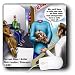 Londons Times Funny Medicine Cartoons - Bad E.R. Room - Mouse Pads