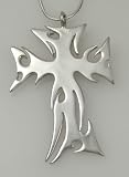 A Gorgeous Sterling Silver Tribal Cross in Sterling Silver