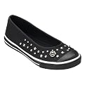 Xhilaration® Sage Studded Skimmers - Black