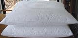MARRIKAS ALL NATURAL QUILTED FEATHER DOWN 20x30 QUEEN PILLOW PAIR , QUEEN