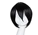 Cf-fashion Free! Haruka Nanase Short Black Cosplay Wig