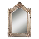 Uttermost 12691 B Traditional Alvita Wall Mirror with Antiqued gold leaf Finish
