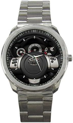 FamousUP Toyota FJ Cruiser Steering Wheel Sport Metal Watch