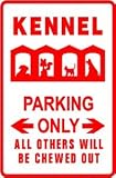 KENNEL PARKING pet board cat dog NEW sign