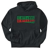 Sweatshirt Black  Triple Ii St. Kitts & Nevis  Country