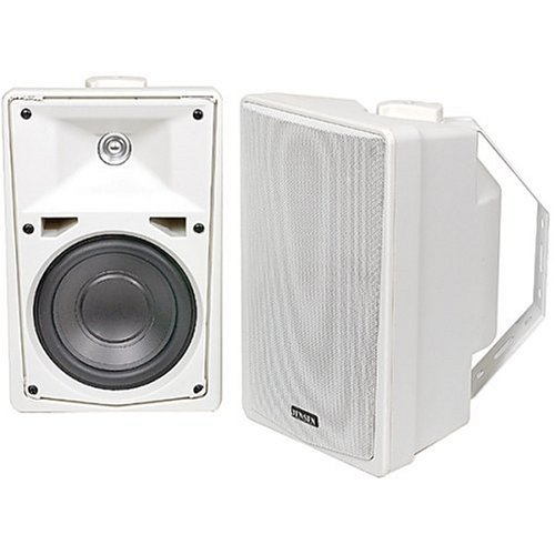 Jensen J052W Indoor / Outdoor 2-Way Speakers, White Jensen J052W Indoor / Outdoor 2-Way Speakers, White
