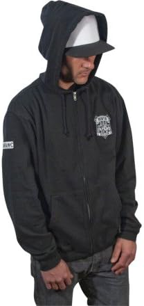 Mafia Moto Crew OG Zip Hoody (X-LARGE) (BLACK)