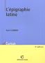 L'�pigraphie latine