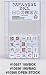 16mm d6 Opaque Dice, Roman Numerals X thru LX, White/Black
