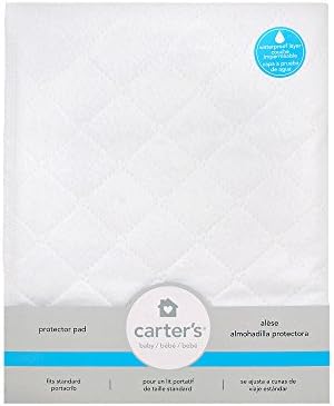 Carters Keep Me Dry flat quilted crib pad 27" x 36" Pack of 2