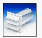 Fantech Louvered Vent for 6 Duct