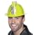 Firemans Helmet with Flashing Light and Siren Sound - Yellow