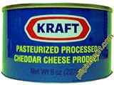 KRAFT CHEDDAR CHEESE IN CAN