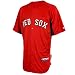 MLB Boston Red Sox Short Sleeve Authentic Button Front Home Cool Base Batting Practice Jersey Men's
