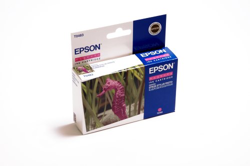 Epson Stylus Photo ink printer original ink inkjet print cartridge  T0483 Magenta Red