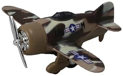 Classic Wing Airplane Pullback - Desert Sand Camo Monoplane