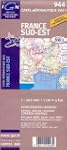 Carte a�ronautique : France Sud-Est