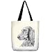 Irish Setter dog art 15 Tote Bag Cotton Canvas Open Top