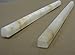 White Onyx Pencil Decorative Bullnose Molding Trims 3/4