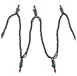 Bethlehem Lighting Indoor/Outdoor Miniature 50-Christmas Light Set, Purple with Green Wire