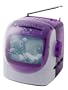 GPX TVP2CT 5" Black & White TV (Purple)