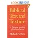 Biblical Text and Texture: A Literary Reading of Selected Texts