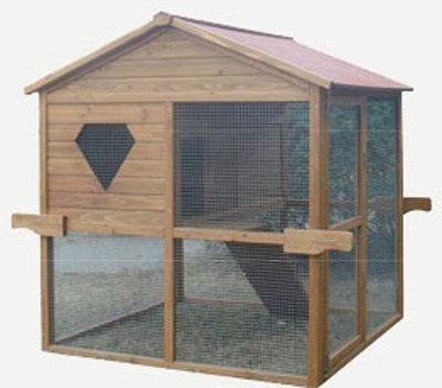 Poultry Housing Unit Chicken Coop With Run