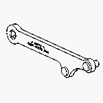 Injection Pump Adjustable Wrench - J-29872-A