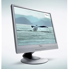 Fujitsu  P19-2 48,3 cm (19 Zoll) TFT Monitor wei� (Kontrast 1000:1, 8ms Reaktionszeit, DVI)