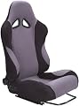 APC (124101) Racing Seats - Race Seat, w/ Slider, Black /Gray Cloth, Each