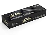 Best Nano Titanium Hair Straightener - Salon Professional Flat Iron with EXTRA LONG Floating Plates for Instant CELEBRITY Styling Ability - Ultra Light Weight & Extra Slim Design - 2 Year Warranty
