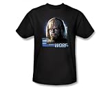 Star Trek Next Generation Worf Sci Fi TV Show T-Shirt Tee