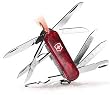 Victorinox Swiss Army Midnite MiniChamp Pocket Knife (Translucent Ruby)